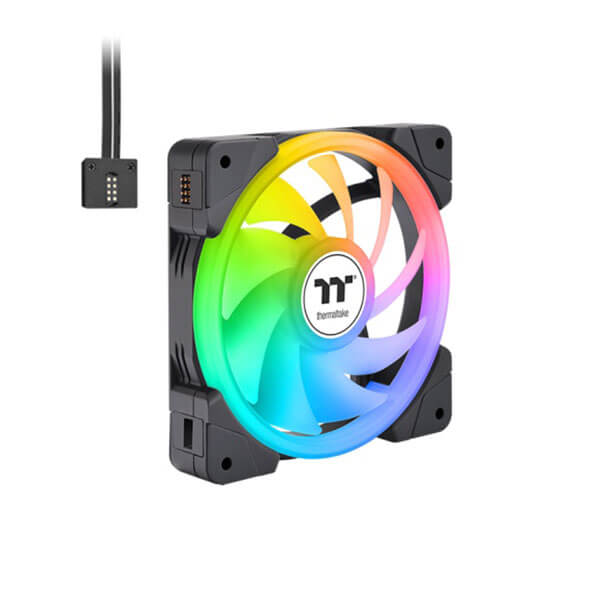 Thermaltake Swafan EX12 ARGB Sync Black Cabinet Fan (Triple Pack)